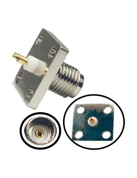 CONECTOR SMA PARA CHASIS HEMBRA