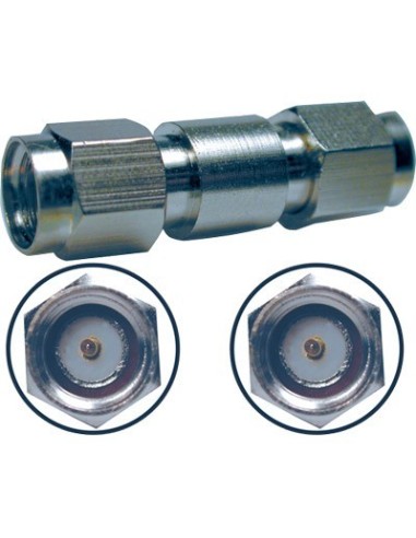 CONECTOR SMA DOBLE MACHO