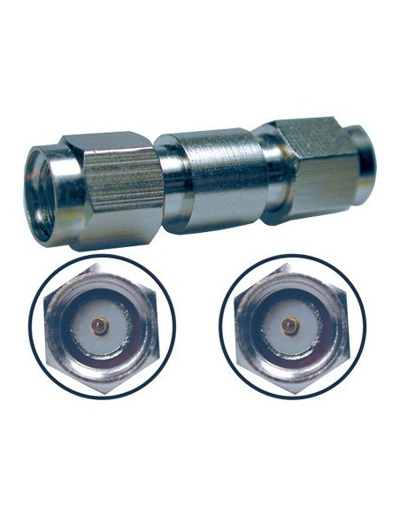 CONECTOR SMA DOBLE MACHO