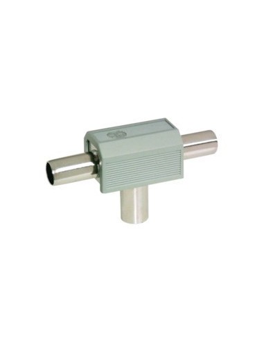 MULTIPLICADOR ANTENA SPLITTER T 1macho 2 hembras 3uds
