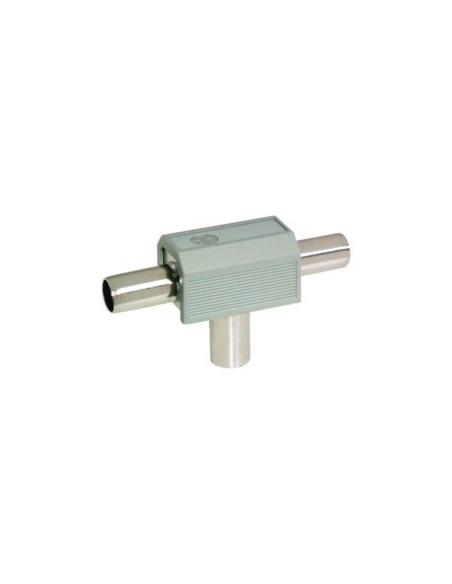 MULTIPLICADOR ANTENA SPLITTER T 1macho 2 hembras 3uds