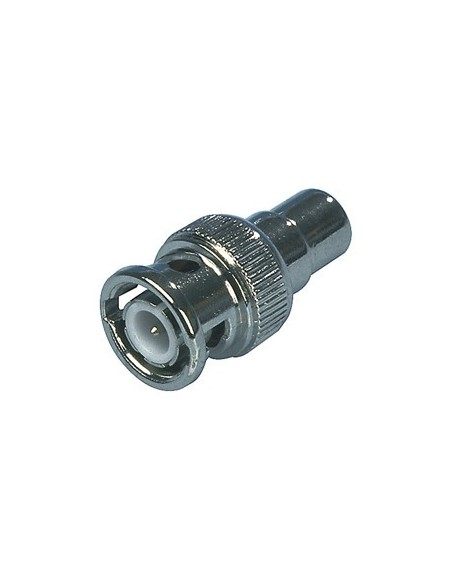 ADAPTADOR BNC MACHO A RCA HEMBRA