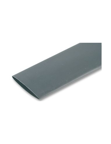TUBO TERMORECTRACTIL 6mm NEGRO 1Metro
