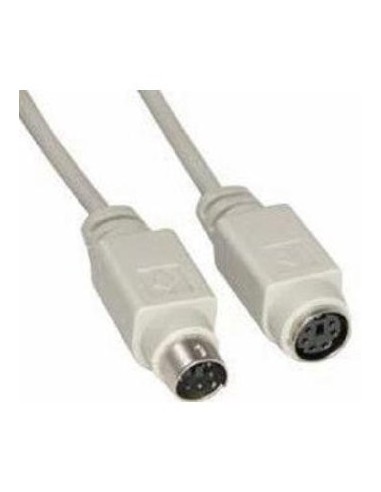 CABLE PS/2 Macho-Hembra 2m (Alargador teclado)
