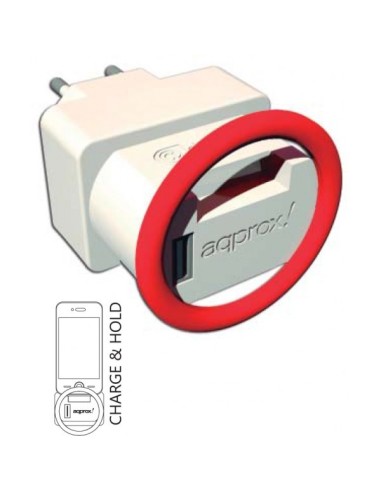 CARGADOR y SOPORTE PARED USB UNIVERSAL MOVILES...