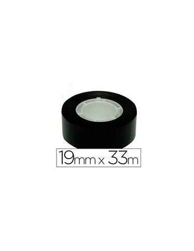 CINTA ADHESIVA NEGRA 19mm x 33m