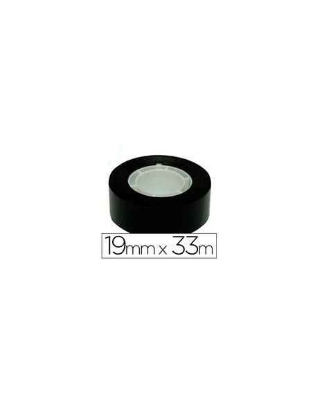 CINTA ADHESIVA NEGRA 19mm x 33m