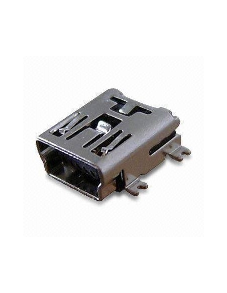 Pack de 6 Uds. CONECTOR MINI USB SMD PARA PCB (5pin)