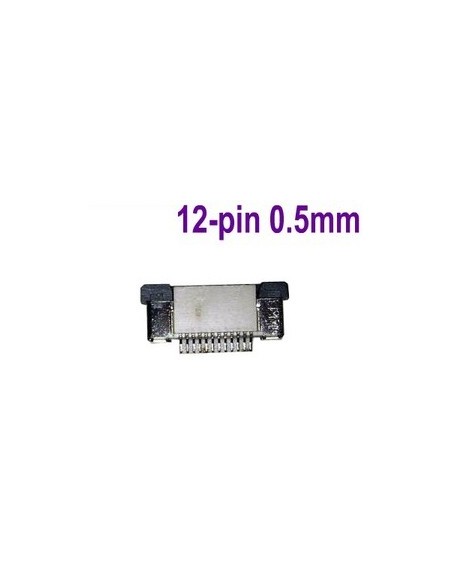 Pack de 5 Uds. CONECTOR SMD FLAT FFC FPC 12 PINES 0.5mm
