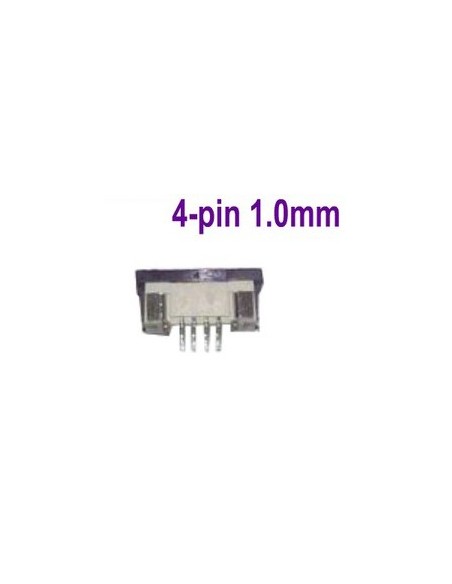 Pack de 5 Unds.CONECTOR SMD FLAT FFC FPC 4 PINES 1mm