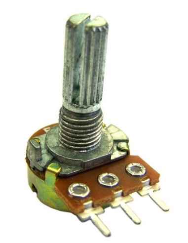 Pack de 3 Uds. POTENCIOMETRO 500K B500K 15MM WH148
