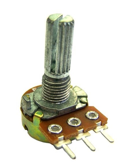 Pack de 3 Uds. POTENCIOMETRO 500K B500K 15MM WH148