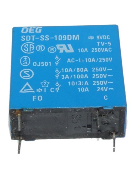 RELE SDT-SS-109DM 250V 10A 9V
