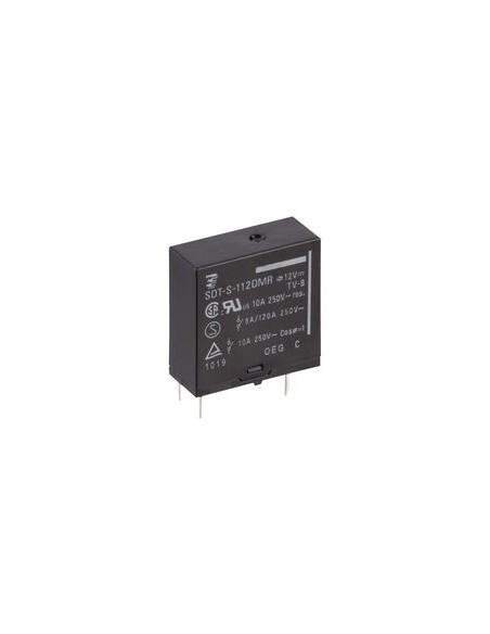 RELE 12V 10A SDT-S-112LMR PCB SPST-NO