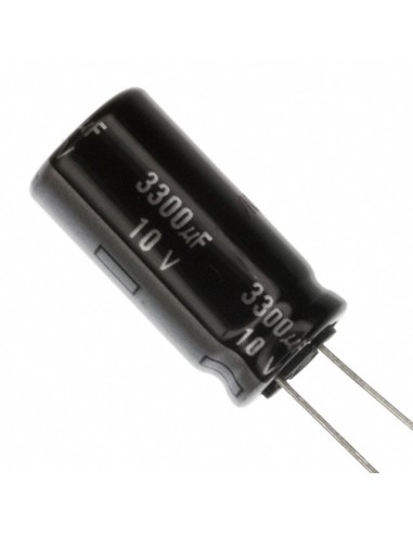 Pack de 2 Uds. CONDENSADOR RADIAL 10V 3300uF...