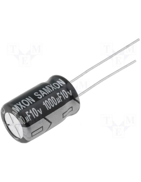 Pack de 10 Uds. CONDENSADOR ELECTROLITICO 10V 1000uF