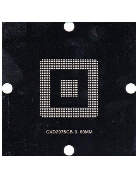 PLANTILLA CXD2976GB BALL: 0.6MM 90X90 (Stencil)
