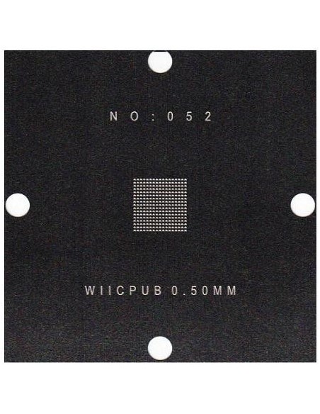 PLANTILLA WIICPUB  BALL: 0.50mm 90x90 (Stencil)