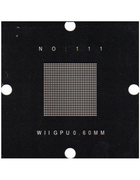 PLANTILLA WIIGPU  BALL: 0.60mm 90x90 (Stencil)