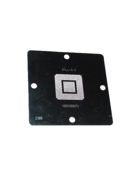 PLANTILLA XBOX360 GPU BALL: 0.60mm KF (STENCIL)