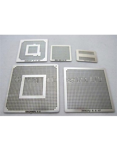 KIT PLANTILLAS XBOX360 CALOR DIRECTO (Stencil)