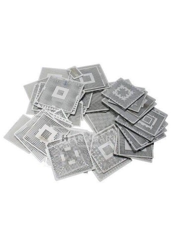 KIT 100 PLANTILLAS BGA Para Port