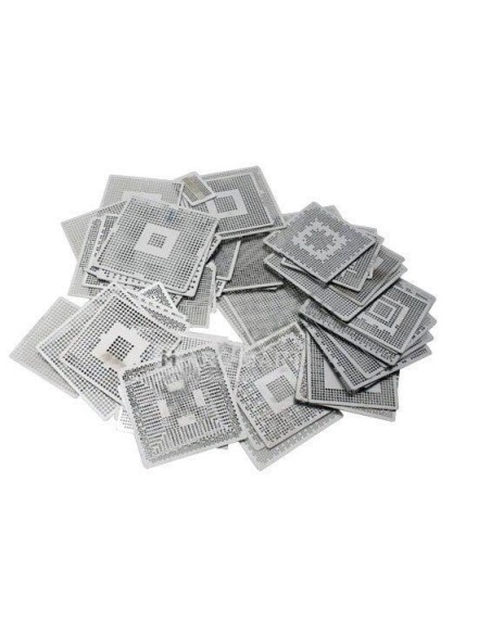 KIT 100 PLANTILLAS BGA Para Port