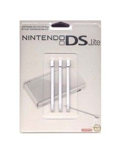 NDS LITE PACK OFICIAL 3 LAPICES TACTILES (Blanco)