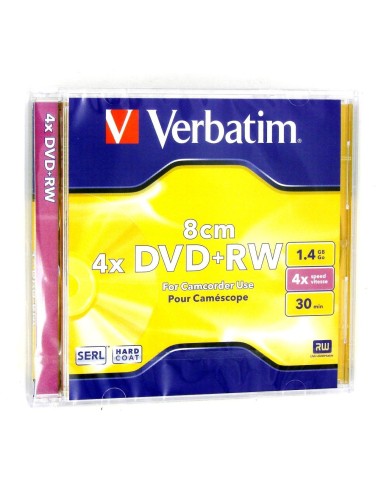 DVD + RW VERBATIM 8CM 1.4GB 30MIN 1 Ud