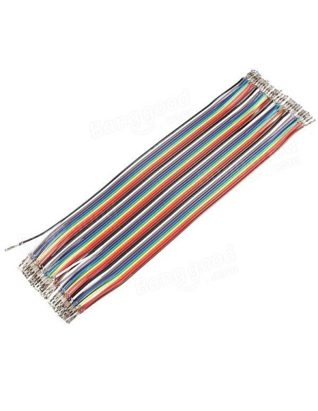 KIT DE 40 CABLES CON TERMINAL DUPONT Hembra