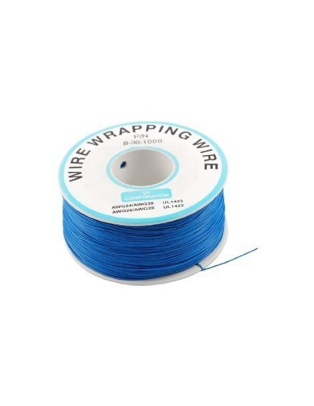 BOBINA CABLE PARA SOLDAR CHIPS 305m (Azul)