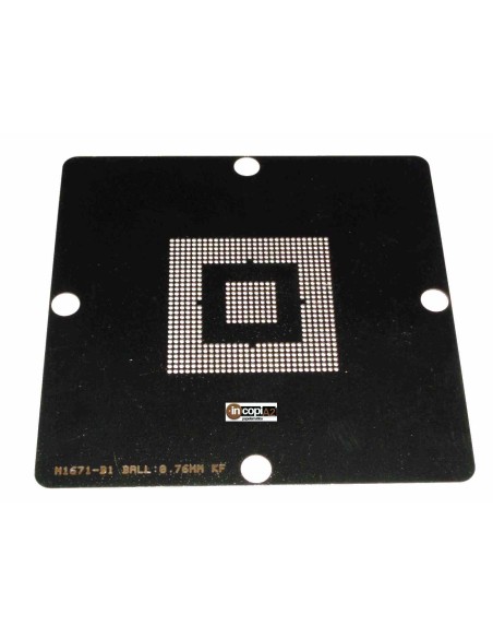 PLANTILLA M1671-B1 BALL: 0.76mm (Stencil)