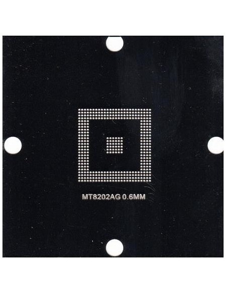 PLANTILLA MT8202AG BALL: 0.60mm 90x90 (Stencil)