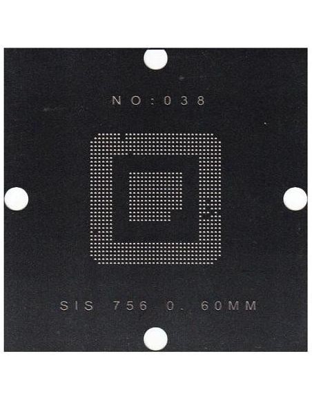 PLANTILLA SIS756 BALL 0.60MM 90X90 (Stencil)