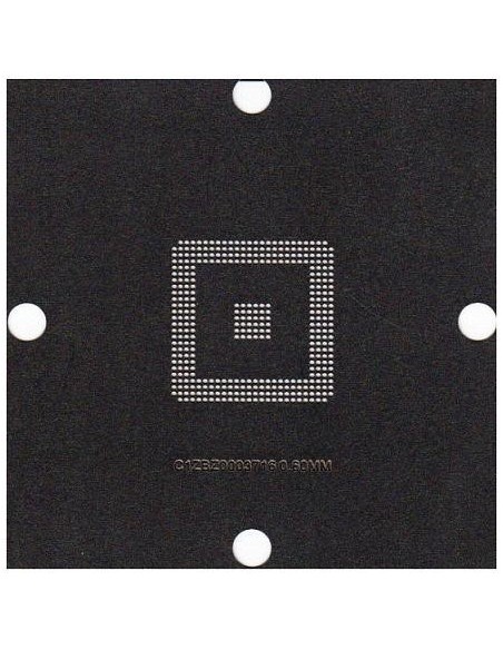 PLANTILLA C1ZBZ0003716  BALL: 0.60mm 90x90 (Stencil)