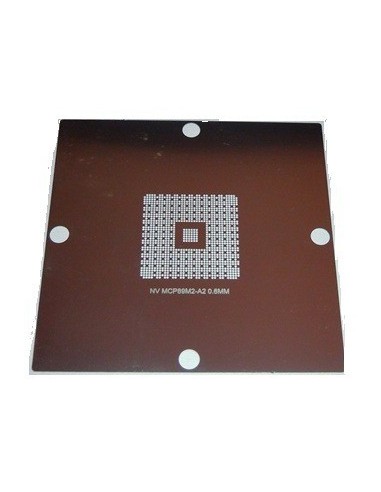 PLANTILLA MCP89M2-A2 0.6mm (STENCIL 90x90mm)