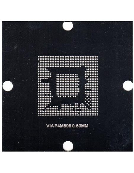 PLANTILLA VIA P4M898  BALL: 0.60mm 90x90 (Stencil)
