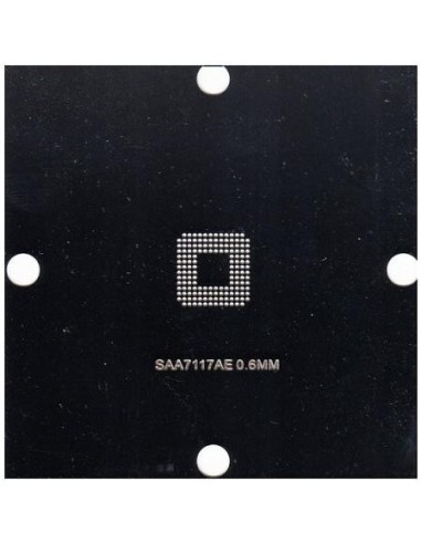 PLANTILLA SAA7117AE BALL: 0.60mm 90x90 (Stencil)