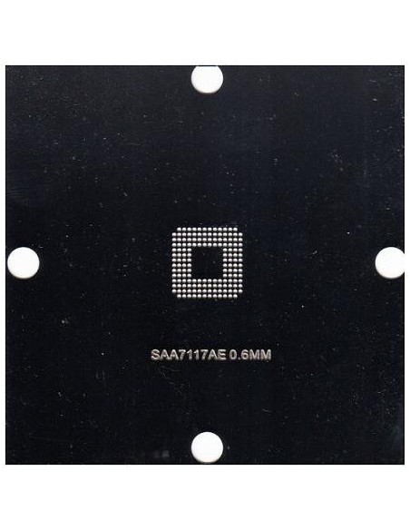 PLANTILLA SAA7117AE BALL: 0.60mm 90x90 (Stencil)