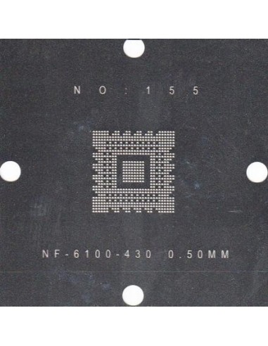 PLANTILLA NF-6100-430 BALL: 0.5mm 90x90 (Stencil)