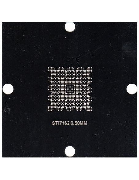 PLANTILLA STI7162  BALL: 0.50mm 90x90 (Stencil)