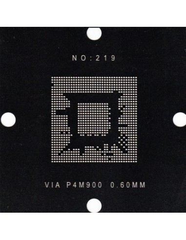 PLANTILLA VIA P4M900 BALL: 0.60mm 90x90 (Stencil)