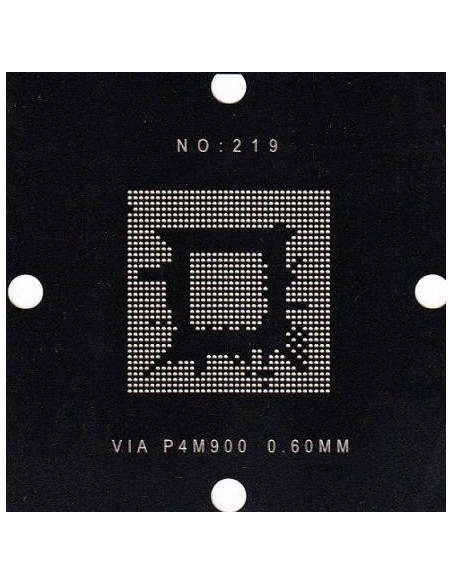 PLANTILLA VIA P4M900 BALL: 0.60mm 90x90 (Stencil)