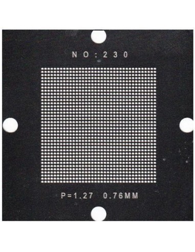 PLANTILLA P:1.27  BALL: 0.76mm 90x90 (Stencil)