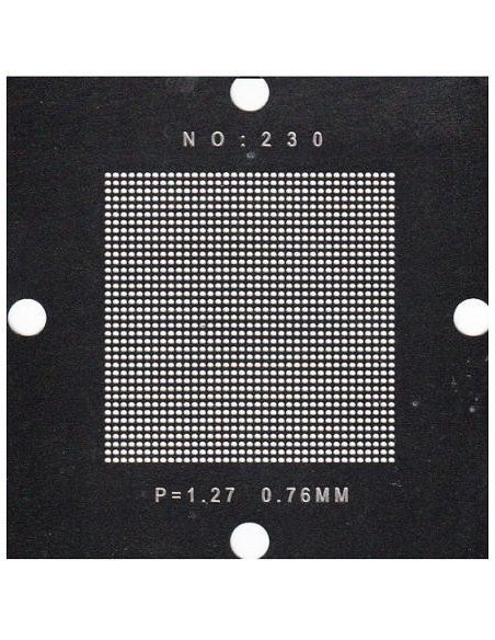 PLANTILLA P:1.27  BALL: 0.76mm 90x90 (Stencil)