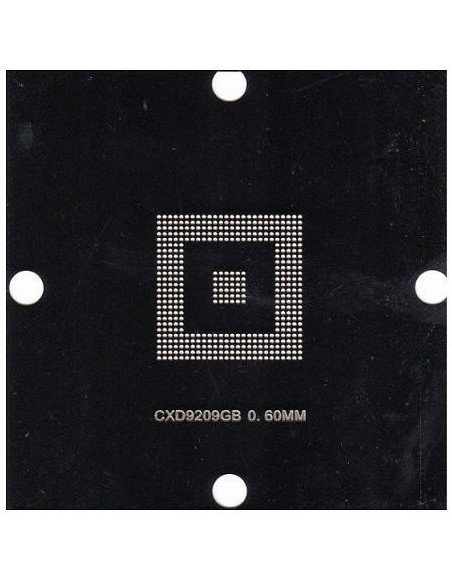 PLANTILLA CXD9209GB BALL: 0.60mm 90x90 (Stencil)