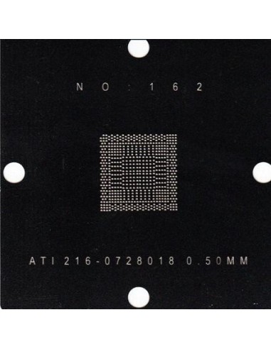 PLANTILLA ATI 216-0728018 BALL: 0.50mm 90x90 (Stencil)