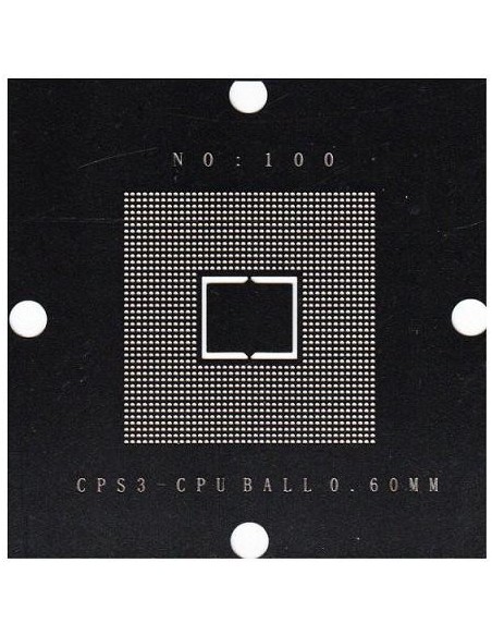 PLANTILLA CPS3 CPU BALL: 0.60mm 90x90 (Stencil)