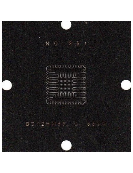 PLANTILLA BD82HM65  BALL: 0.40mm 90x90 (Stencil)