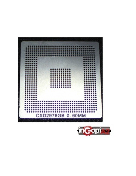 PLANTILLA CALOR DIRECTO: CXD2976GB (0.60mm) STENCIL